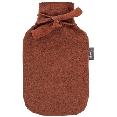 Fashy Borsa dell'acqua calda da 2,0 l, con rivestimento di alta qualità con percentuale di lana, colore rosso ruggine Fashy Borsa dell'acqua calda da 2,0 l, con rivestimento di alta qualità con percentuale di lana, colore rosso ruggine