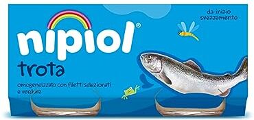 Nipiol Omogeneizzato Trota, 24x80g