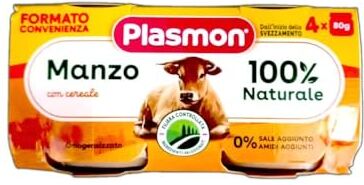 Plasmon Omogeneizzato  Manzo 320g