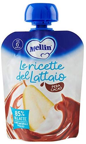 Mellin Pouch Latte Pera Cacao 85g