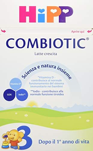 HiPP Latte 3 Combiotic Crescita Polvere Pacco da 4 x 600 gr