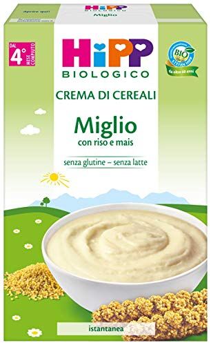 HiPP Crema di Cereali Miglio 6 Pacchi da 200 g