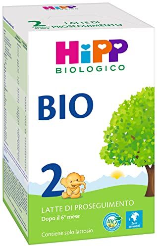 HiPP Latte Biologico 2 Latte Di Proseguimento in Polvere, 6 mesi +, 600 g