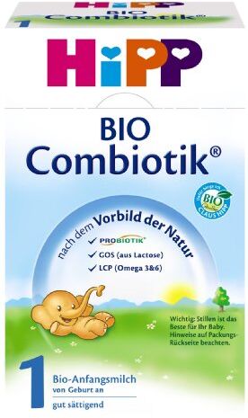 HiPP Latte iniziale  Bio CombiTik 1 dalla nascita, confezione da 5 (5 x 600g)