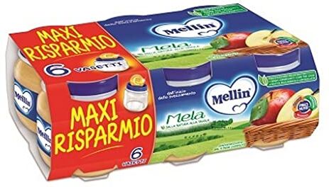 Mellin Omogeneizzato  Mela 6x100g