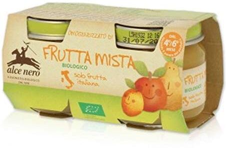 Alce Nero 8 X 80GR Bio Baby Food OMOGENIZZATO  Possibilità di ordine misto