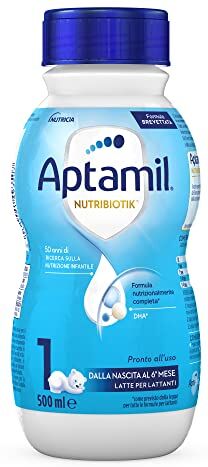 Aptamil 1 Latte Liquido per Lattanti 12 Confezioni x 500 ml