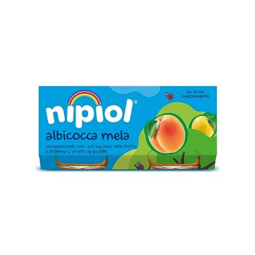 Nipiol Omogeneizzato Albicocca, Mela 24x80g