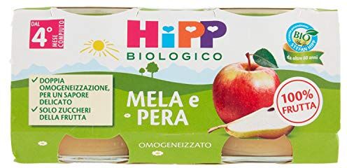 HiPP Gmbh & Co. Vertrieb Kg  Omogeneizzato Mela/pera 2 X 80 G