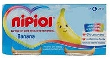 Nipiol Omogeneizzato Banana Offerta 24 Vasetti da 80 gr