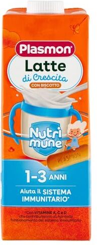 Plasmon Nutrimune Latte Liquido Biscotto 12-36 Mesi 1L