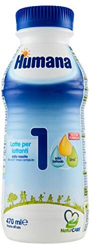 Humana 1 Latte per Lattanti fino al 6 Mese Compiuto, 470ml