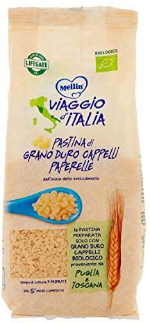 Mellin Viaggio D'Italia Paperelle Di Grano Duro Cappelli 320g