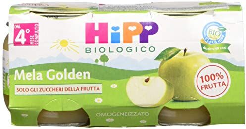 HiPP Omogeneizzato Mela Golden 24 vasetti da 80 g