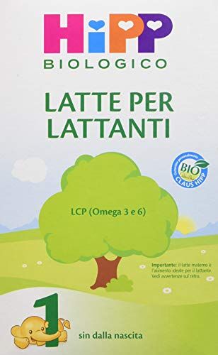 HiPP Latte 1 per Lattanti Polvere Pacco da 4 x 600 gr