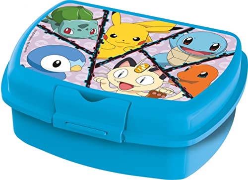 Stor SL YOLLIT Stor Pokemon Sandwich Lunch Snack Box Kids Children School