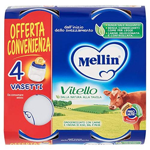 Mellin Omogeneizzato Vitello 4x80g