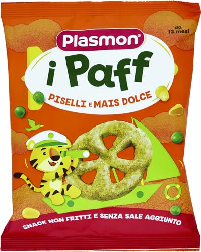 Plasmon Paff Piselli E Mais, 15g