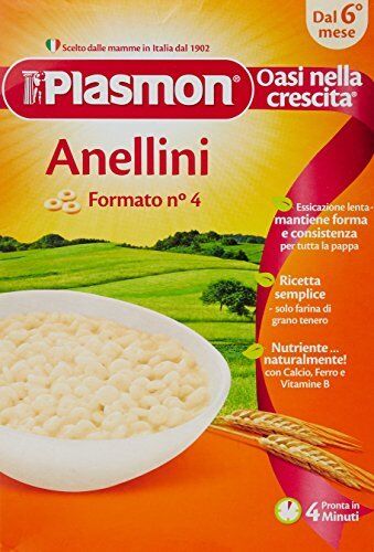 Plasmon Pastina Anellini 340 Gr by