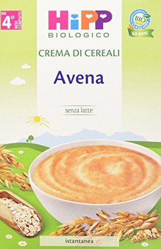 HiPP Crema di Cereali Avena 6 Pacchi da 200 g