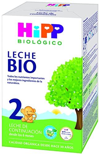 HiPP Biológico Latte  2 600 gr 6m+