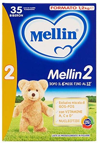 Mellin 2 Latte Polvere 1,2kg