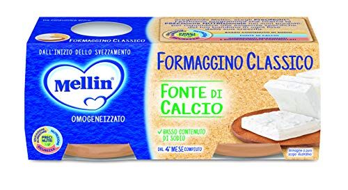 Mellin Omogeneizzato Formaggino 2 x 80 gr