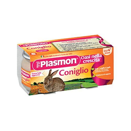 Plasmon Omogeneizzato Coniglio  4x80gr