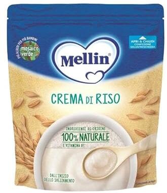 Generic Crema di Riso, prima Infanzia con MeIlin ! Pack 5 × 200 gr