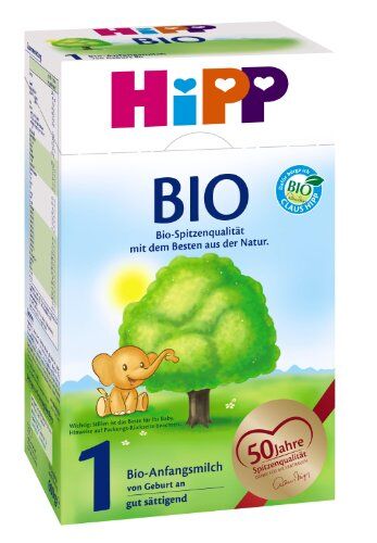 HiPP Latte  Bio 1 precoce dalla nascita, confezione da 6 (6 x 600g)