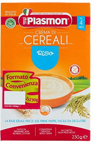 Plasmon Crema di Cereali Riso 2x230g