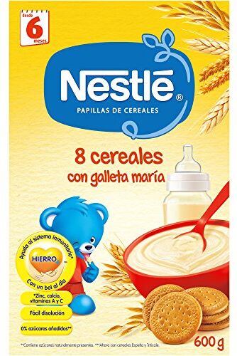 Nestlé NESTLE PAPILLA 8 CEREALES GALLETA 600 G