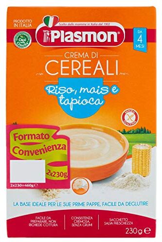 Plasmon Crema ai cereali Riso, mais, tapioca 2 x 230 g