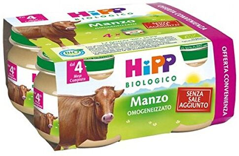 HiPP Omogeneizzato  Manzo 4x80gr