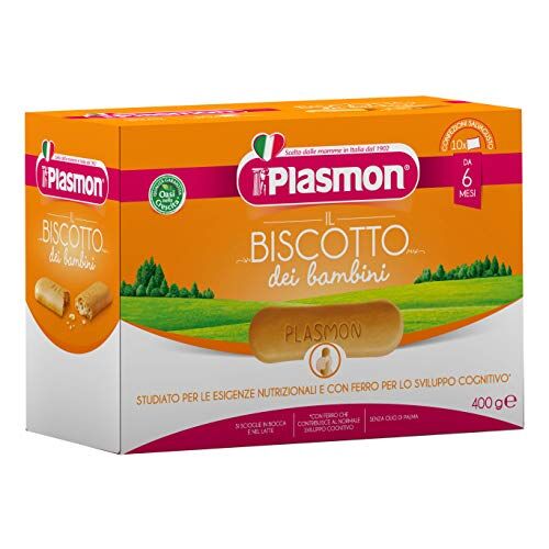 Plasmon Confezione Biscotti  Per Bambini Da 6 Mesi 10 Confezioni (400 Gr)