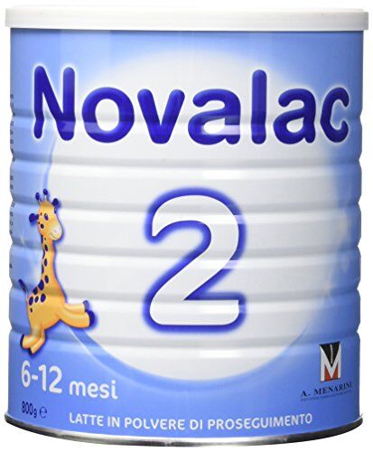 NOVALAC Latte Di Proseguimento In Polvere 6-12 Mesi 800 G, Bianco