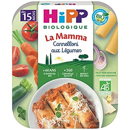 HiPP Cannelloni aux Légumes La Mamma 250g