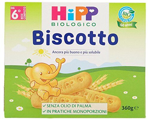 HiPP Biscotto Solubile 4 pezzi da 360 gr [1440 gr]