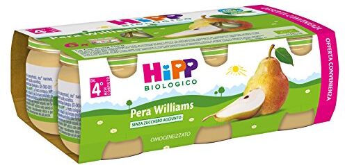 HiPP Omogeneizzato Multipack Pera Williams Confezione 6 x 80 g