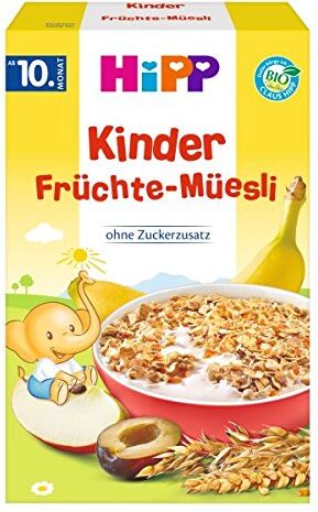 HiPP Muesli di frutta  Kinder, dal 10 ° mese, 200 g