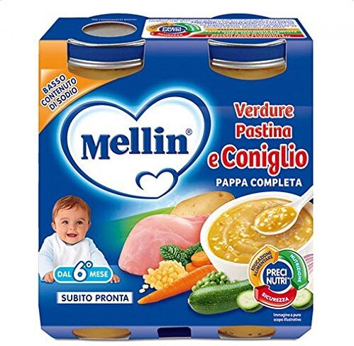 Mellin Pappa Completa Coniglio 80 g