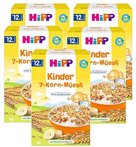 HiPP Muesli 7 grani  Kinder, 5er (5 x 200g)