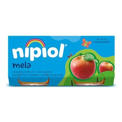 Nipiol Omogeneizzato Mela 2x80g (12 Confezioni) Nipiol Omogeneizzato Mela 2x80g (12 Confezioni)
