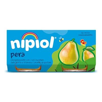 Nipiol Omogeneizzato Pera 24x80g Nipiol Omogeneizzato Pera 24x80g