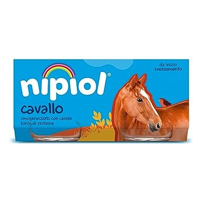 Nipiol Omogeneizzato Cavallo 2x80g (12 Confezioni) Nipiol Omogeneizzato Cavallo 2x80g (12 Confezioni)