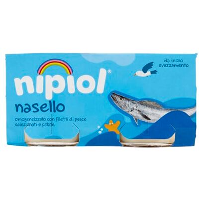 Nipiol Omogeneizzato Nasello 2x80g (12 Confezioni) Nipiol Omogeneizzato Nasello 2x80g (12 Confezioni)