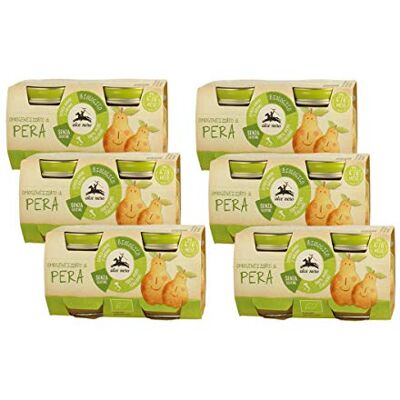 Alce Nero Omogeneizzato alla Pera Bio 12 x 80 g Alce Nero Omogeneizzato alla Pera Bio 12 x 80 g