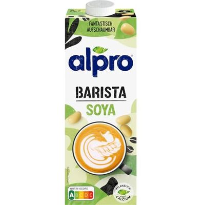 Bevanda di soia Barista di alpro - Latte vegetale - 8x1L Bevanda di soia Barista di alpro - Latte vegetale - 8x1L
