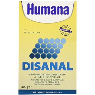 Humana Disanal Alimento Dietetico per Bambini con Disturbi Gastroenterici 300 gr Humana Disanal Alimento Dietetico per Bambini con Disturbi Gastroenterici 300 gr