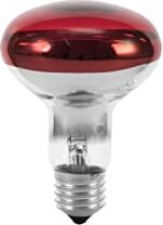 Omnilux R80 – Lampadina, 230 V, 60 W, E-27, colore: rosso